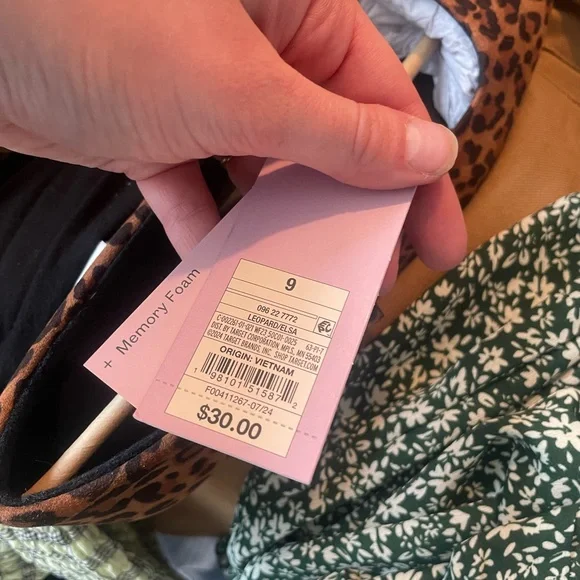 NWT!! Wild Fable Leopard Print Flats - Picture 5 of 5